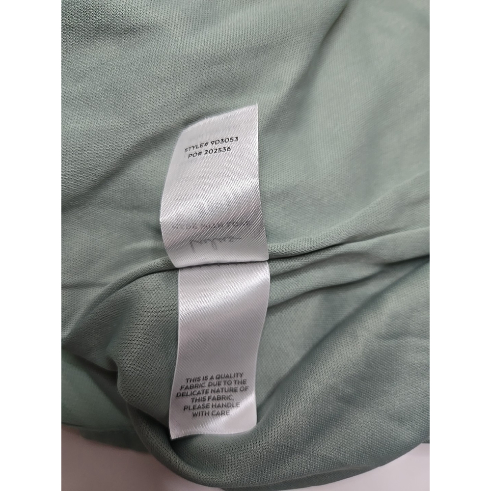 Lulus Jelena XS Pleated Bodice Maxi Dress Sage A Line Wedding Guest Formal - Picture 10 of 10
